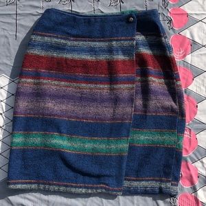 Vintage Wrap Skirt